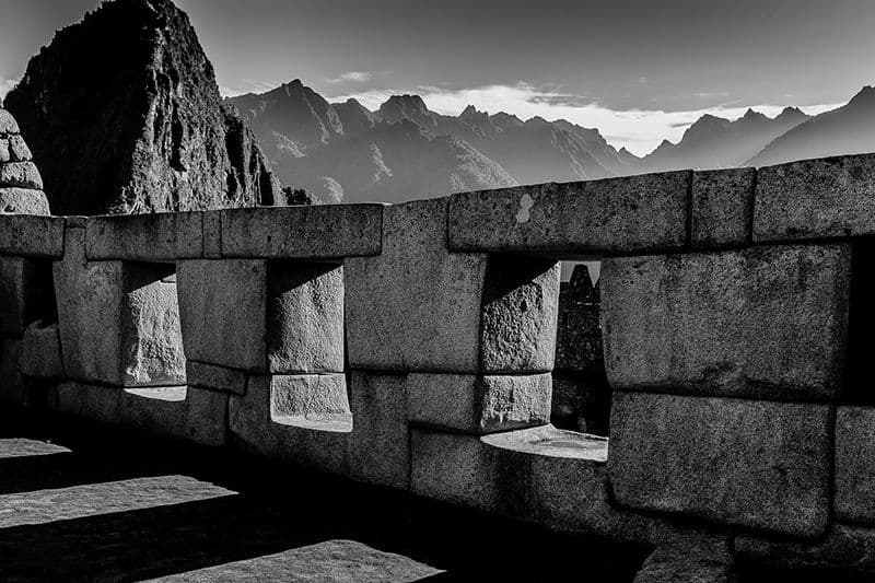 Templo das Três Janelas em Machu Picchu Templo das Três Janelas em Machu Picchu