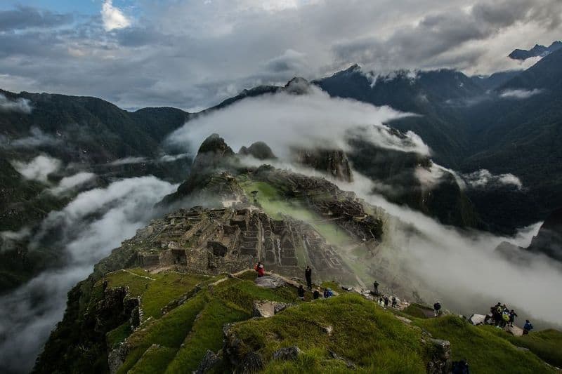 Machu Picchu en las nubes Machu Picchu en las nubes