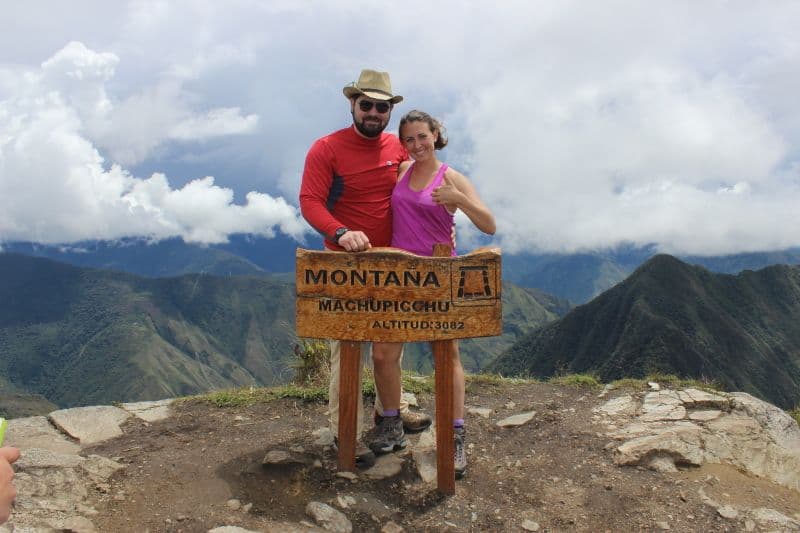 Montagna Machu Picchu, Altitudine 3082 metri sul livello del mare Montagna Machu Picchu, Altitudine 3082 metri sul livello del mare