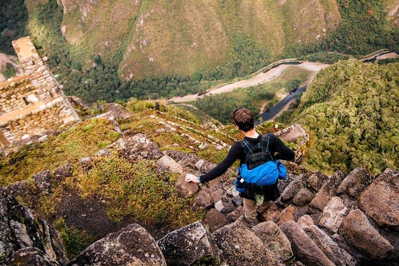 Descenso Montaña Huayna Picchu Descenso montaña Huayna Picchu