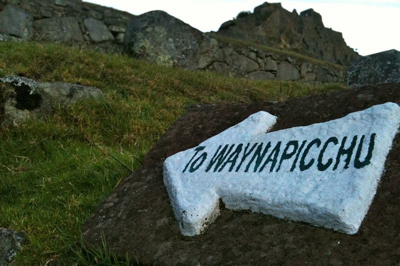 Der Weg nach WaynaPicchu beginnt Der Weg nach WaynaPicchu beginnt
